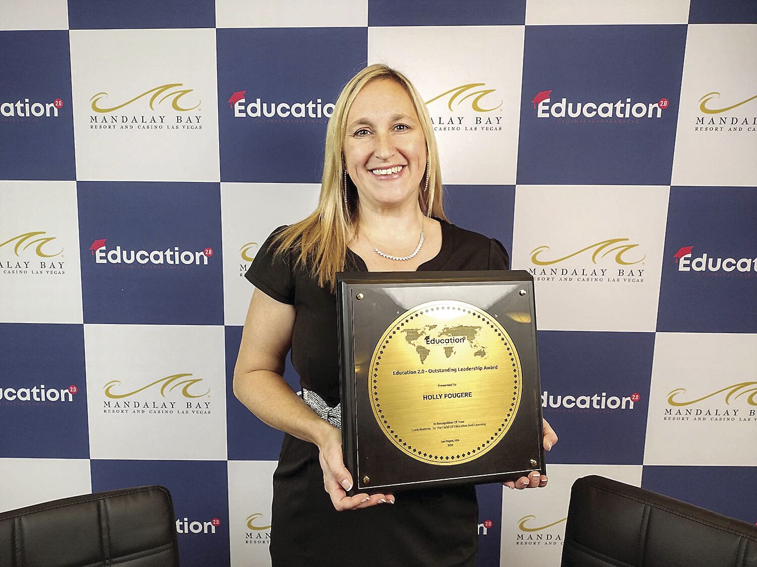 Fougere receives leadership award at national conference